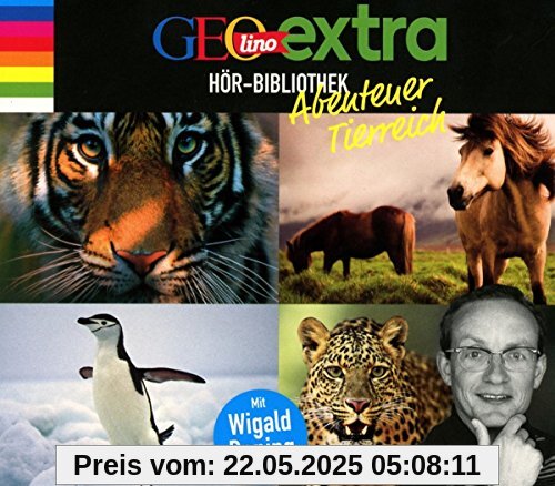 GEOlino extra Hör-Bibliothek – Abenteuer Tierreich: Die Box: Die spannende Welt der Tiere, Seltene Arten, Pferde, Raubtiere GEOlino extra Hör-Bibliothek – Abenteuer Tierreich: Die Box: Die spannende Welt der Tiere, Seltene Arten, Pferde, Raubtiere