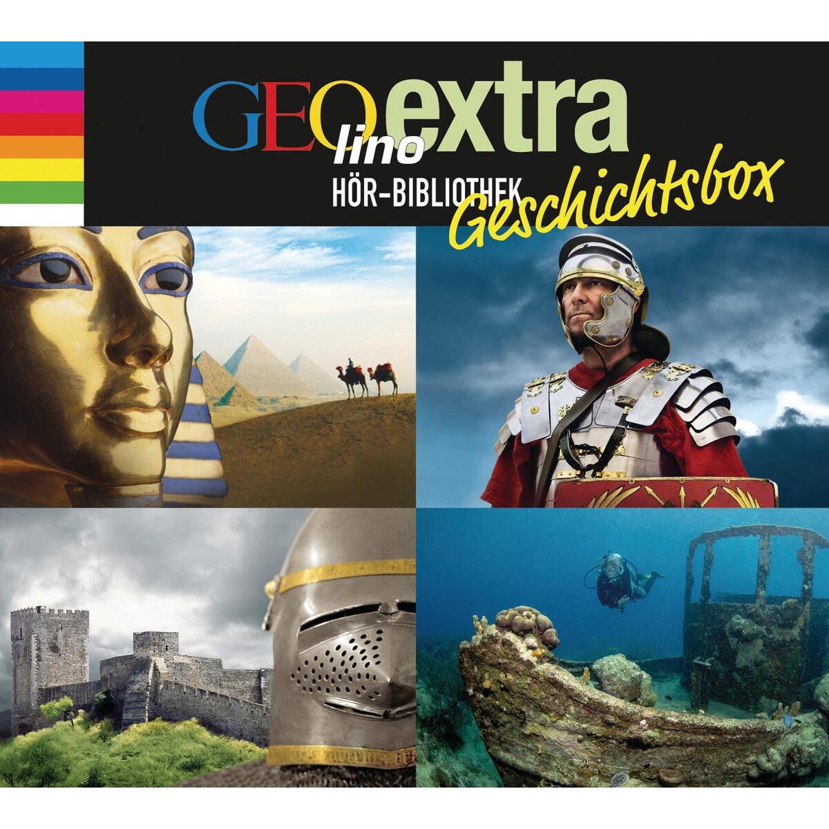 GEOlino extra Hör-Bibliothek - Geschichtsbox - GEOlino extra Hör-Bibliothek - Geschichtsbox - von cbj audio