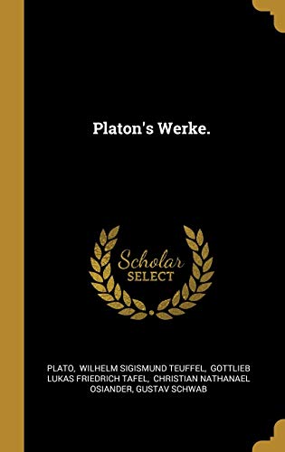 Platon's Werke. von Wentworth Press