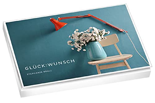 Postkartenset "GLÜCK:WUNSCH": Postkartenbuch mit 20 verschiedenen Motiven