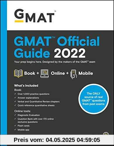 GMAT Official Guide 2022: Book + Online Question Bank