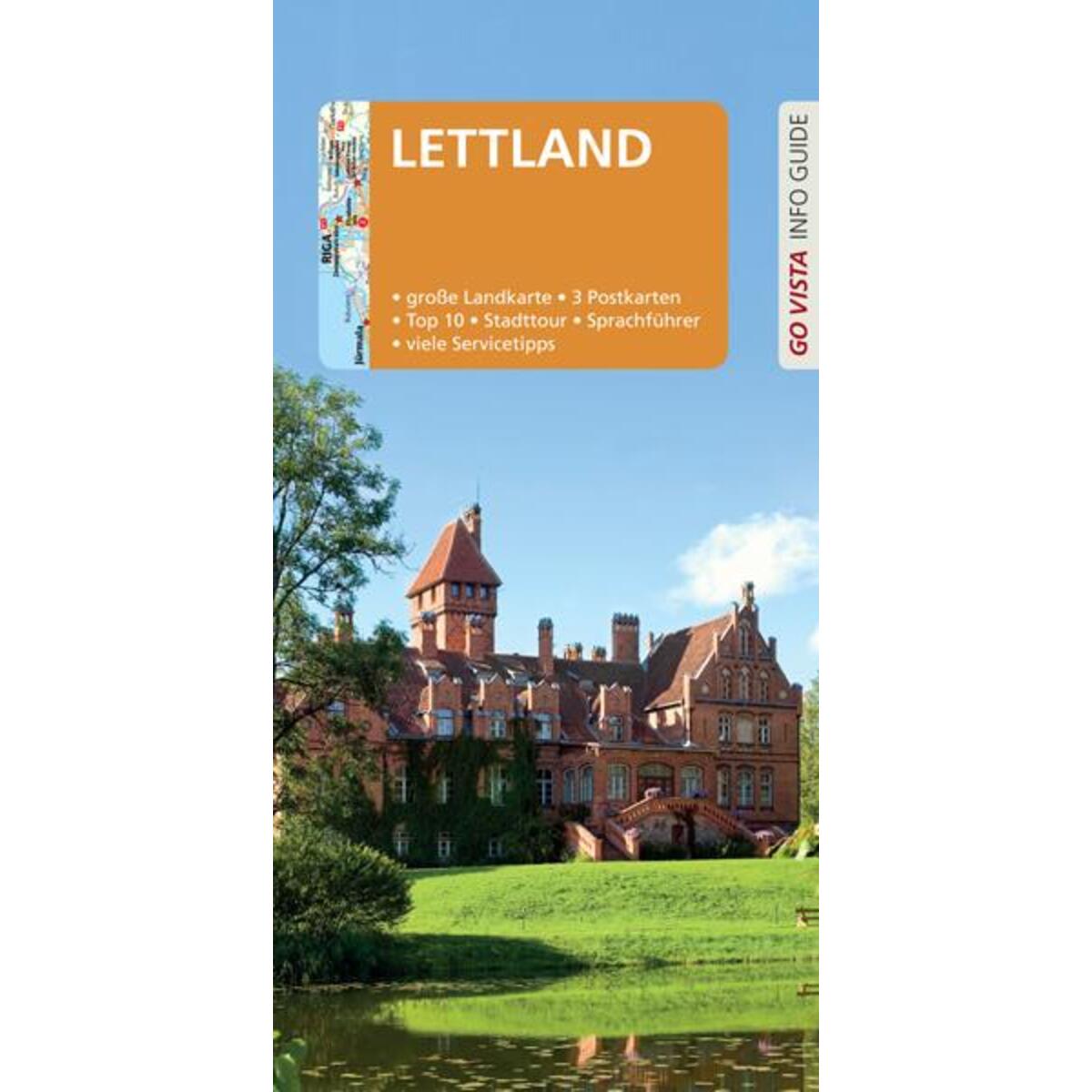 GO VISTA: Reiseführer Lettland von Vista Point Verlag GmbH