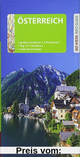 GO VISTA: Reiseführer Österreich: Mit Faltkarte und 3 Postkarten (Go Vista Info Guide)