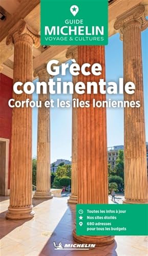 GRECE CONTINENTALE GUIDE VERT: Corfou et les îles Ioniennes