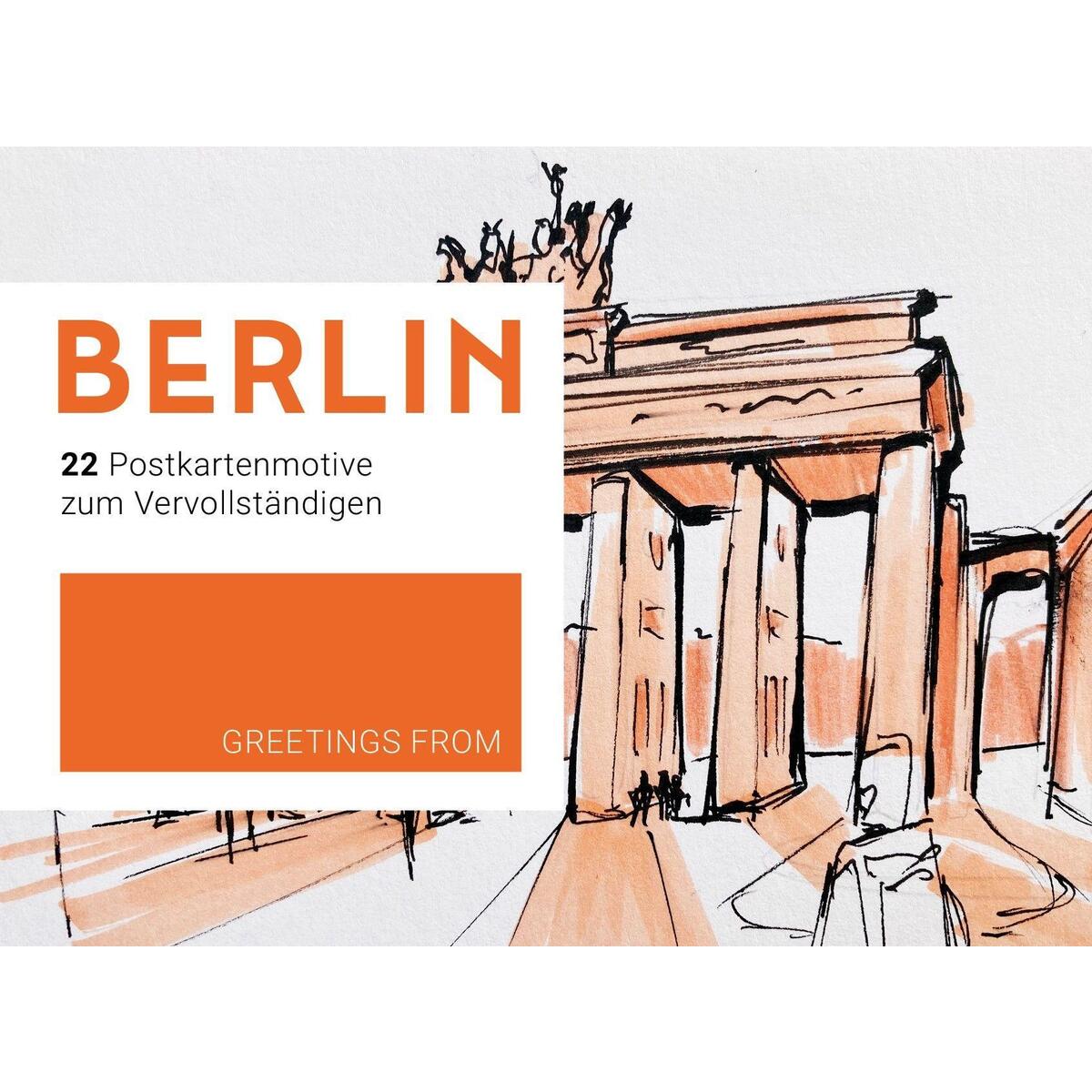 GREETINGS FROM BERLIN GREETINGS FROM BERLIN von BrainBook UG