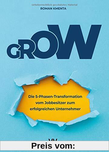 GROW: Die 5-Phasen-Transformation vom Jobbesitzer zum erfolgreichen Unternehmer