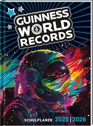 GUINNESS WORLD RECORDS™ Schulplaner 2025/2026 - der Kalender für ein Schuljahr voller Rekorde
