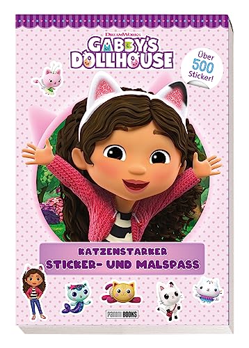 Gabby's Dollhouse: Katzenstarker Sticker- und Malspaß: Über 500 Sticker! von Panini