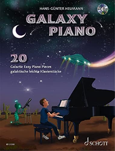 Galaxy Piano: 20 galaktische leichte Klavierstücke. Klavier. von Schott Publishing