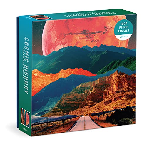 Cosmic Highway Puzzle in a Square Box: 1000 Pieces Cosmic Highway Puzzle in a Square Box: 1000 Pieces