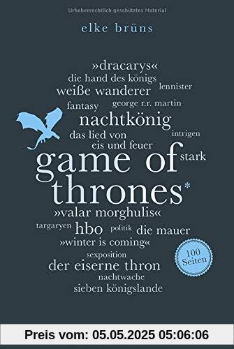 Game of Thrones. 100 Seiten (Reclam 100 Seiten)