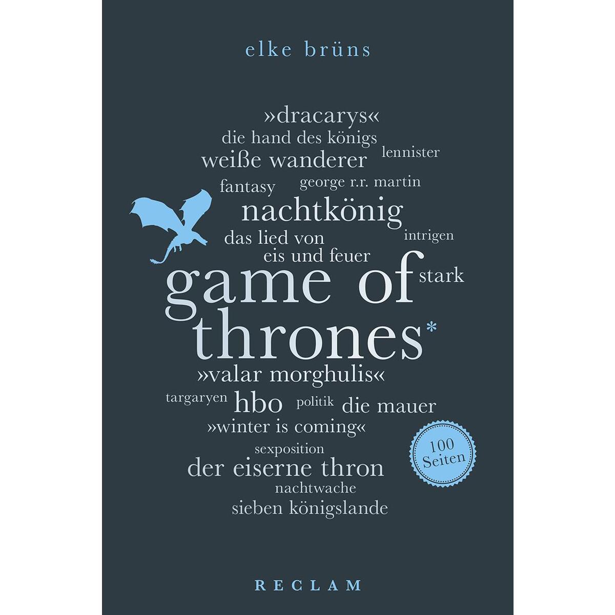 Game of Thrones. 100 Seiten von Reclam Philipp Jun.