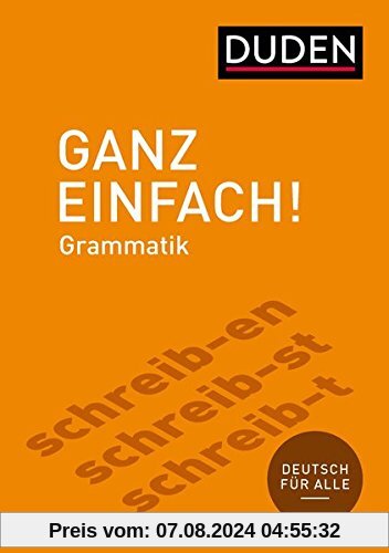 Ganz einfach! Deutsche Grammatik