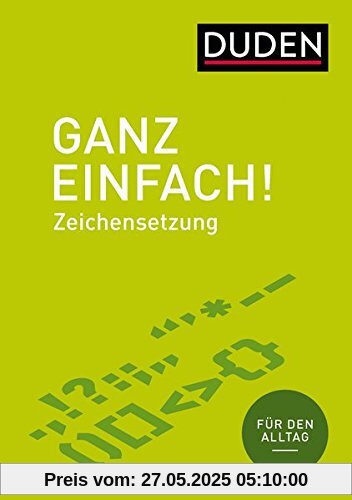 Ganz einfach! Zeichensetzung