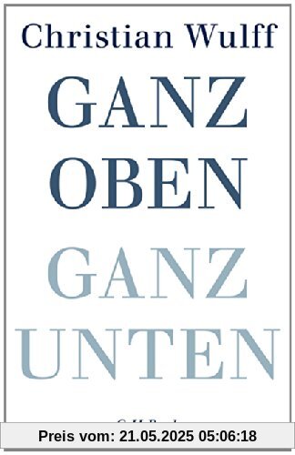 Ganz oben Ganz unten Ganz oben Ganz unten