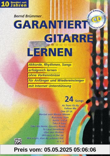 Garantiert Gitarre lernen  mit CD