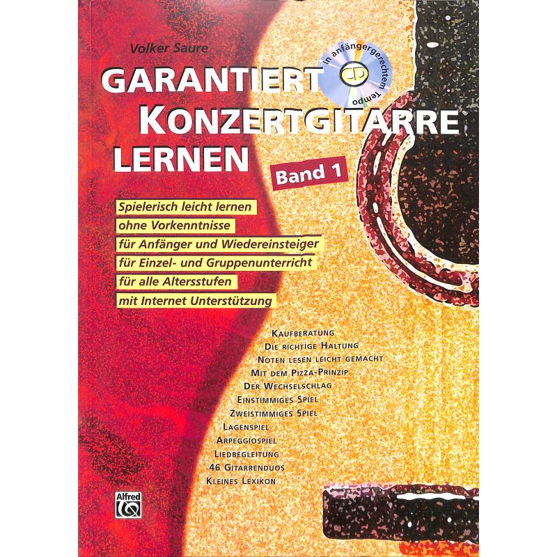 Garantiert Konzertgitarre lernen 1 Garantiert Konzertgitarre lernen 1