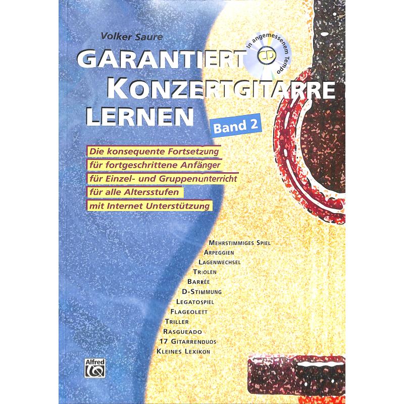Garantiert Konzertgitarre lernen 2 Garantiert Konzertgitarre lernen 2