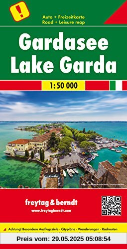 Gardasee, Autokarte 1:50.000 (freytag & berndt Auto + Freizeitkarten)