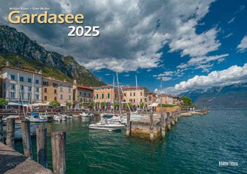 Gardasee 2025 Bildkalender A3 cm quer, spiralgebunden von klaes-regio Fotoverlag