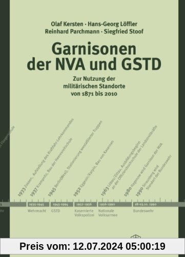 Garnisonen der NVA und GSTD: Zur Nutzung der mililtärischen Standorte von 1871 bis 2010 (Forum Moderne Militärgeschichte)