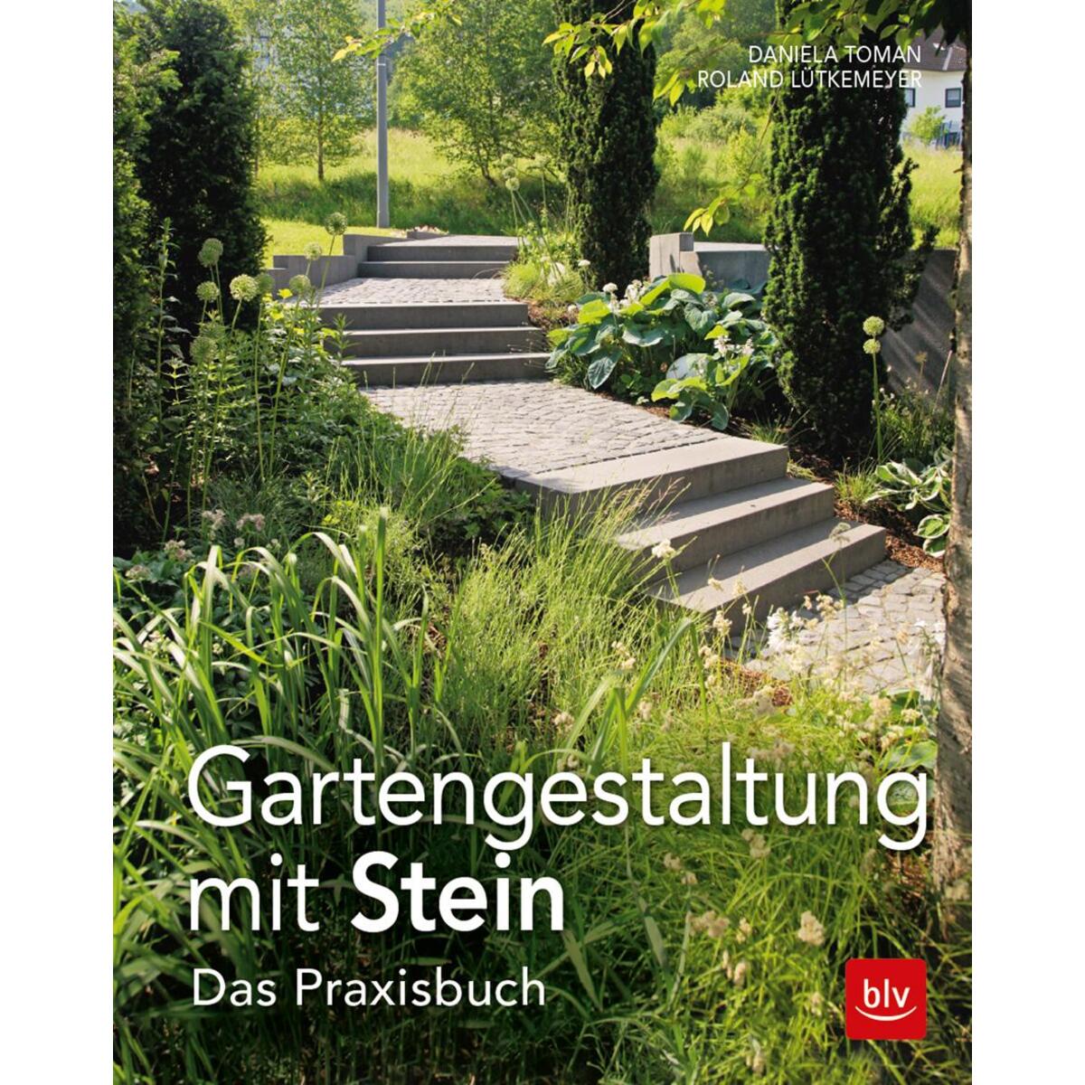 Gartengestaltung mit Stein von Blv