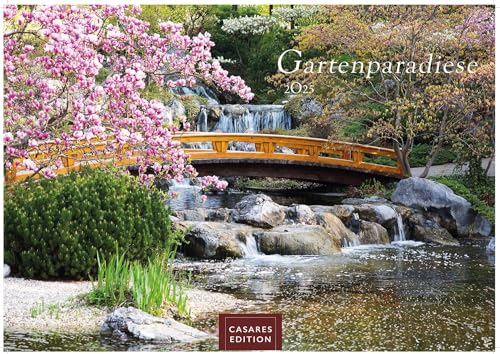 Gartenparadiese 2025 S 24x35cm von CASARES EDITION
