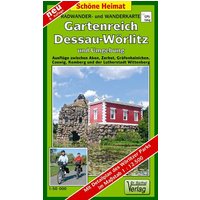 Gartenreich Dessau-Wörlitz und Umgebung 1 : 50 000. Radwander- und Wanderkarte