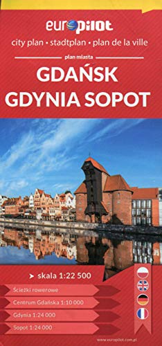 Gdansk Gdynia Sopot Plan miasta 1: 22 500 (PILOT)