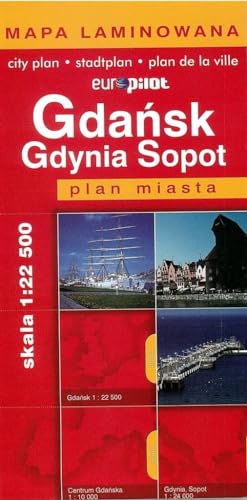 Gdansk Gdynia Sopot Plan miasta 1: 22 500 (PILOT)