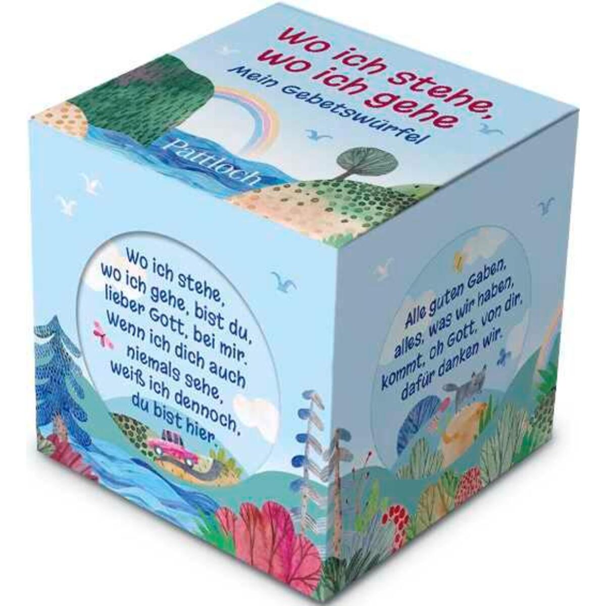 Gebetswürfel »Wo ich stehe, wo ich gehe« von Pattloch Geschenkbuch