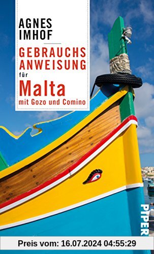 Gebrauchsanweisung für Malta: mit Gozo und Comino