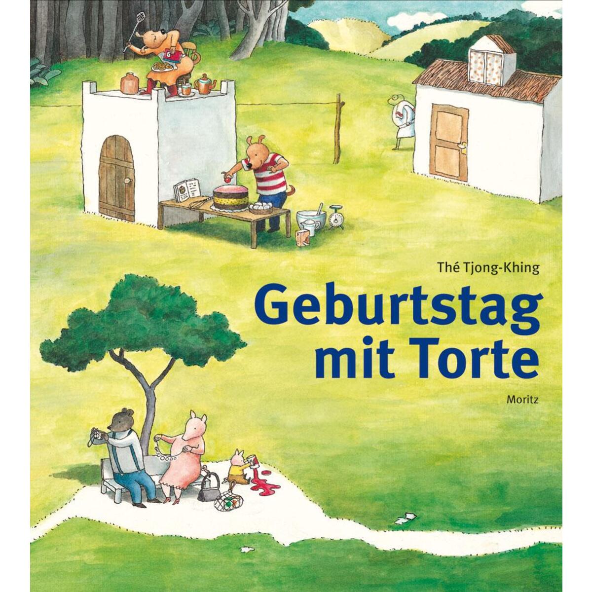 Geburtstag mit Torte von Moritz Verlag-GmbH