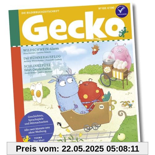 Gecko Kinderzeitschrift Band 100: Thema: Nur Mut!