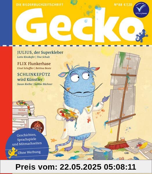 Gecko Kinderzeitschrift Band 88: Die Bilderbuchzeitschrift