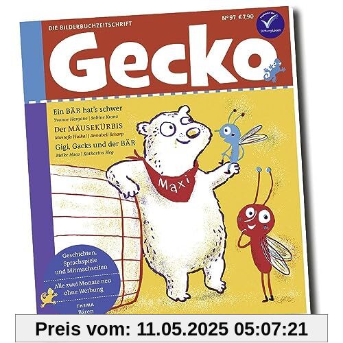 Gecko Kinderzeitschrift Band 97: Thema: Bären