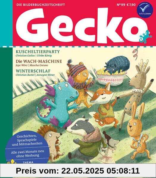 Gecko Kinderzeitschrift Band 99: Thema: Schafen und Träumen