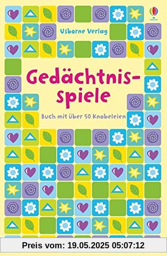 Gedächtnisspiele - Buch mit über 50 Knobeleien