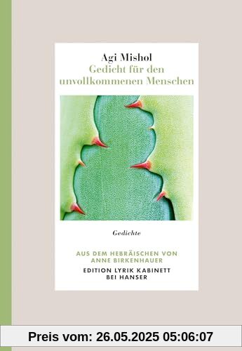 Gedicht für den unvollkommenen Menschen: Gedichte Edition Lyrik Kabinett bei Hanser