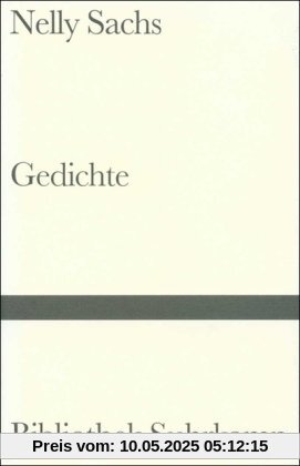 Gedichte (Bibliothek Suhrkamp)