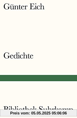 Gedichte (Bibliothek Suhrkamp)