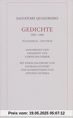 Gedichte 1920-1965: Italienisch - Deutsch