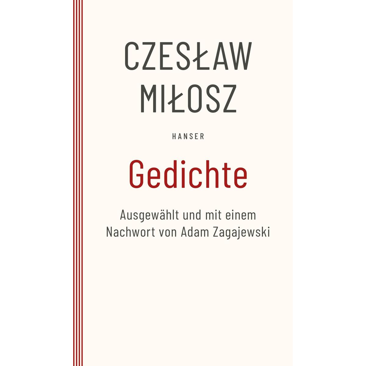 Gedichte von Carl Hanser Verlag