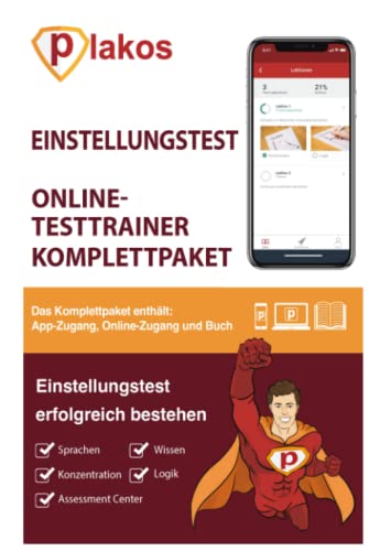 Einstellungstest – geeignet für alle Berufe: Eignungstest im Auswahlverfahren erfolgreich bestehen | Über 1.400 Aufgaben mit Lösungen zum Üben | ... mit Lösungen: Logik, Konzentration, Sprache Einstellungstest – geeignet für alle Berufe: Eignungstest im Auswahlverfahren erfolgreich bestehen | Über 1.400 Aufgaben mit Lösungen zum Üben | ... mit Lösungen: Logik, Konzentration, Sprache