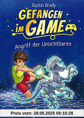 Gefangen im Game - Angriff der Unsichtbaren: Kinderbuch für Jungen und Mädchen ab 8 Jahre