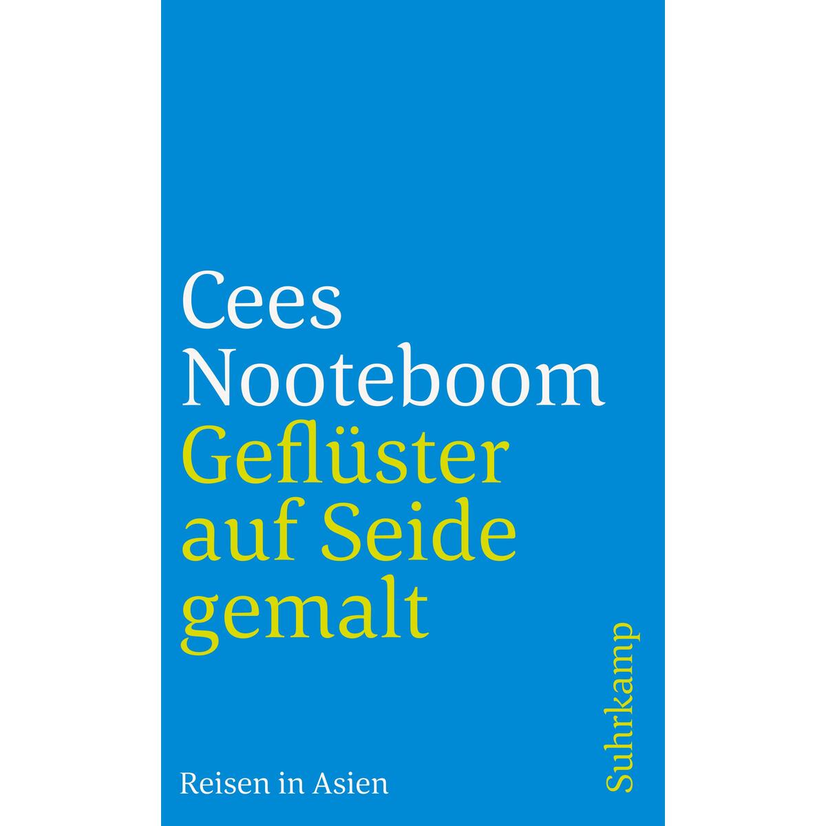 Geflüster auf Seide gemalt von Suhrkamp Verlag