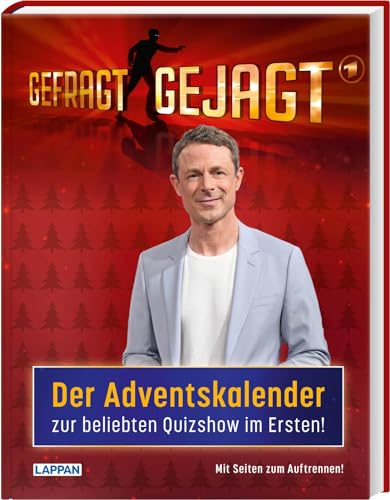 Gefragt Gejagt – Der Adventskalender zur beliebten Quizshow im Ersten: Trainiere dein Allgemeinwissen: Quizgott oder Besserwisser? von Lappan