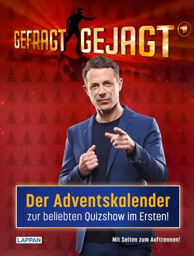 Gefragt Gejagt – Der Adventskalender zur beliebten Quizshow im Ersten: Trainiere dein Allgemeinwissen: Quizgott oder Besserwisser? von Lappan