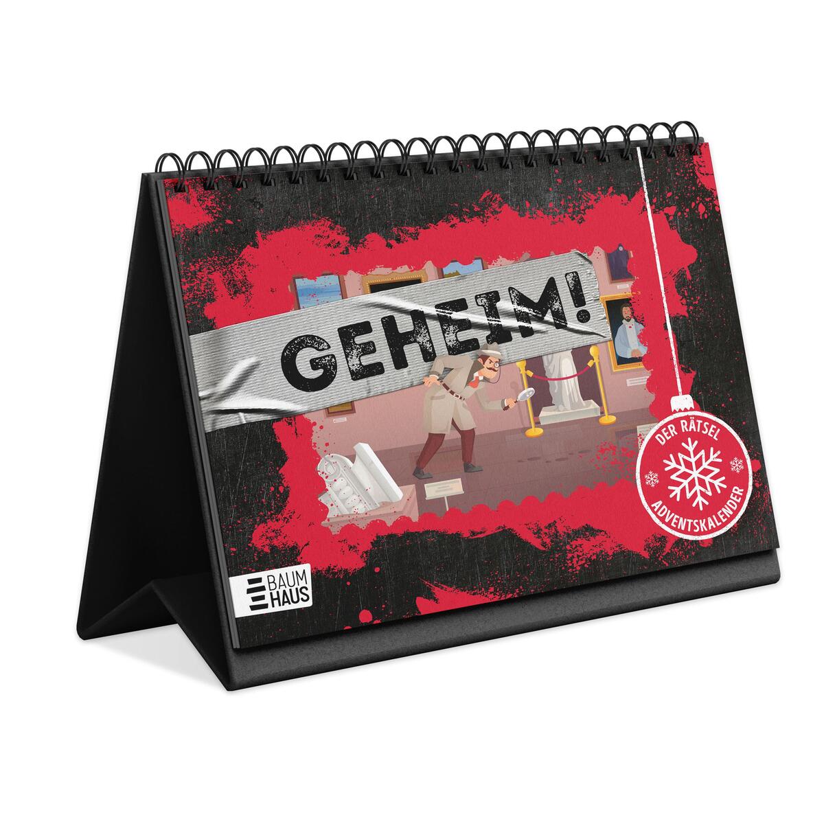 Geheim! - Der Rätsel-Adventskalender Geheim! - Der Rätsel-Adventskalender von Baumhaus Verlag GmbH