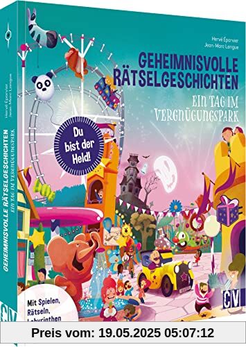 Geheimnisvolle Rätselgeschichten: Ein Tag im Vergnügungspark. Rätselbuch für Kinder – Fördert die Kreativität und das logische Denken Geheimnisvolle Rätselgeschichten: Ein Tag im Vergnügungspark. Rätselbuch für Kinder – Fördert die Kreativität und das logische Denken